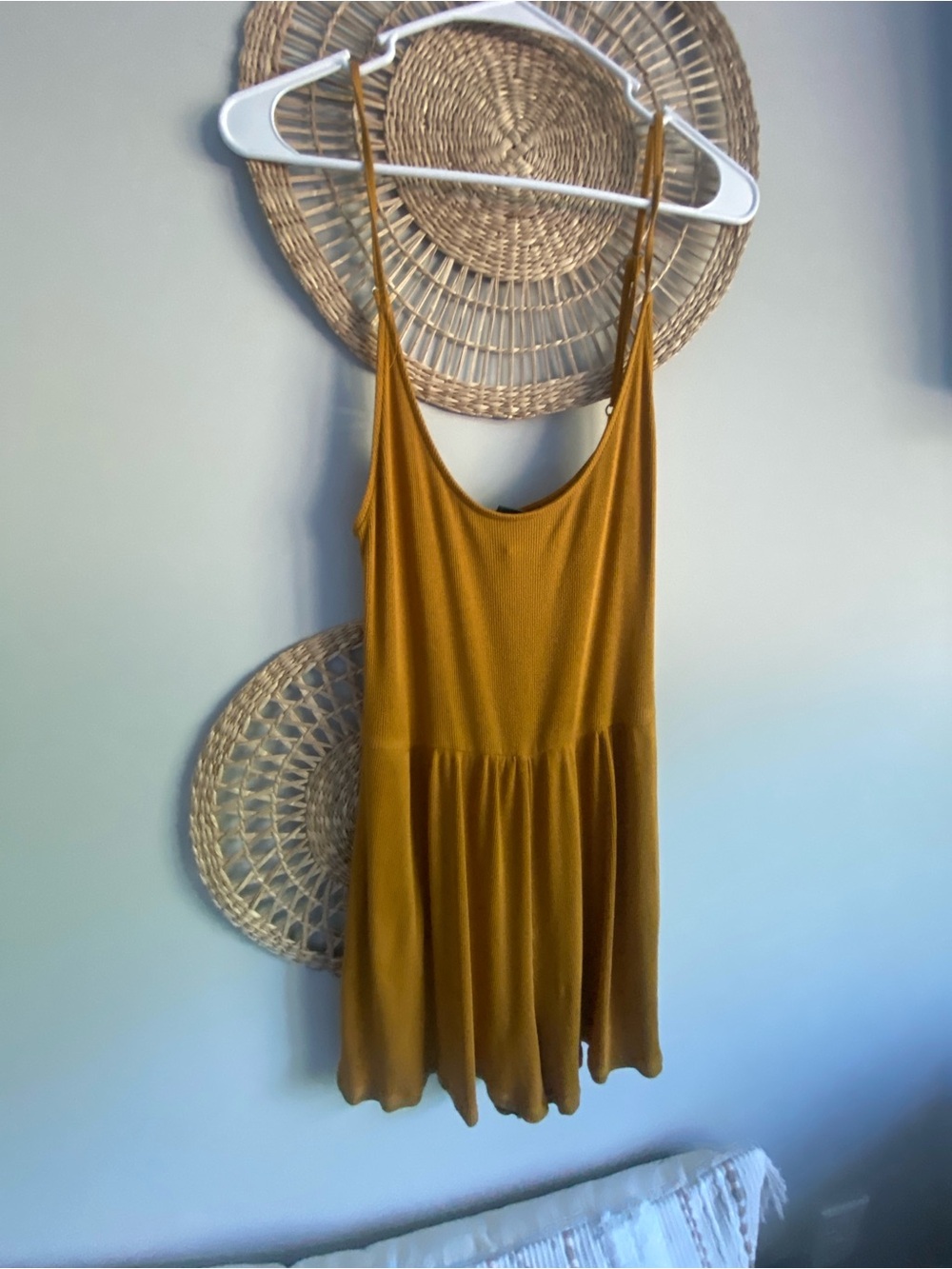 Wild Fable Mustard Yellow Sleeveless Romper